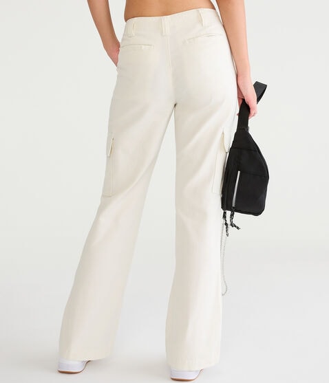 Low-Rise Flare Cargo Pants Low-Rise Flare Cargo Pants
