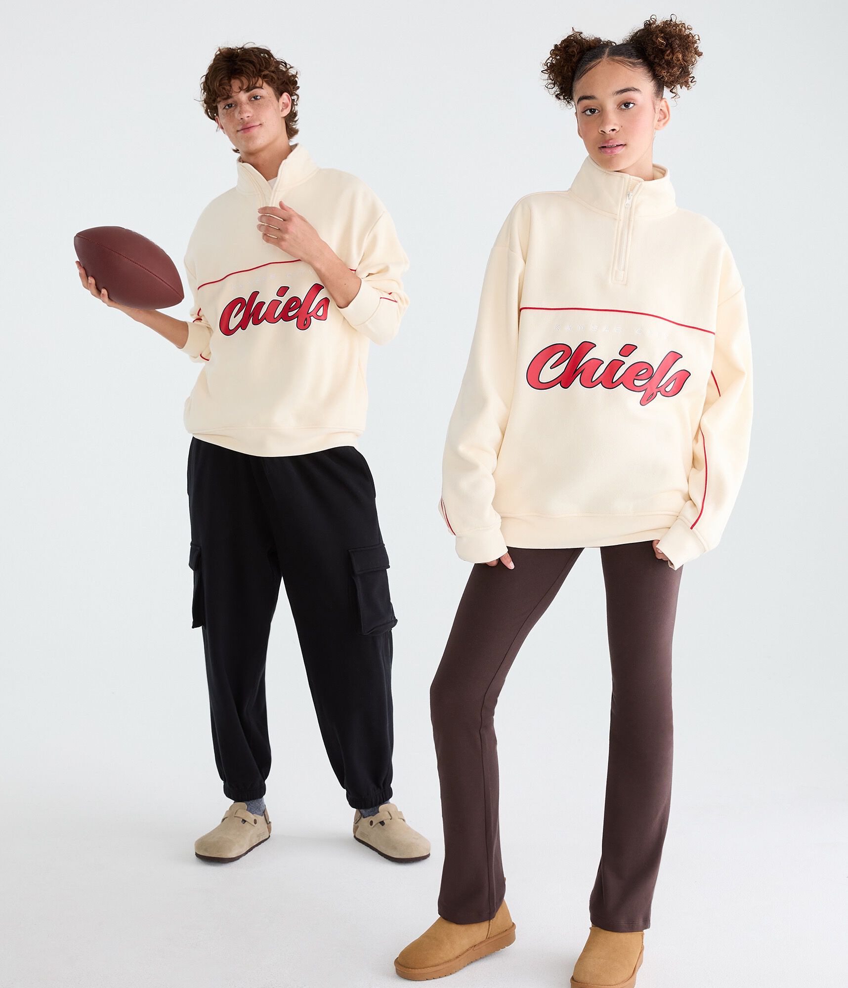 Kansas City Chiefs Quarter-Zip Sweatshirt