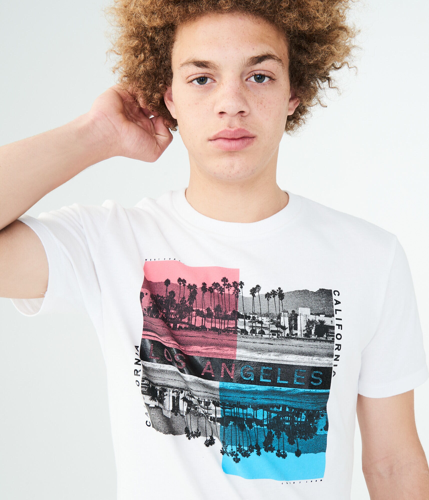 Los Angeles City Square Graphic Tee