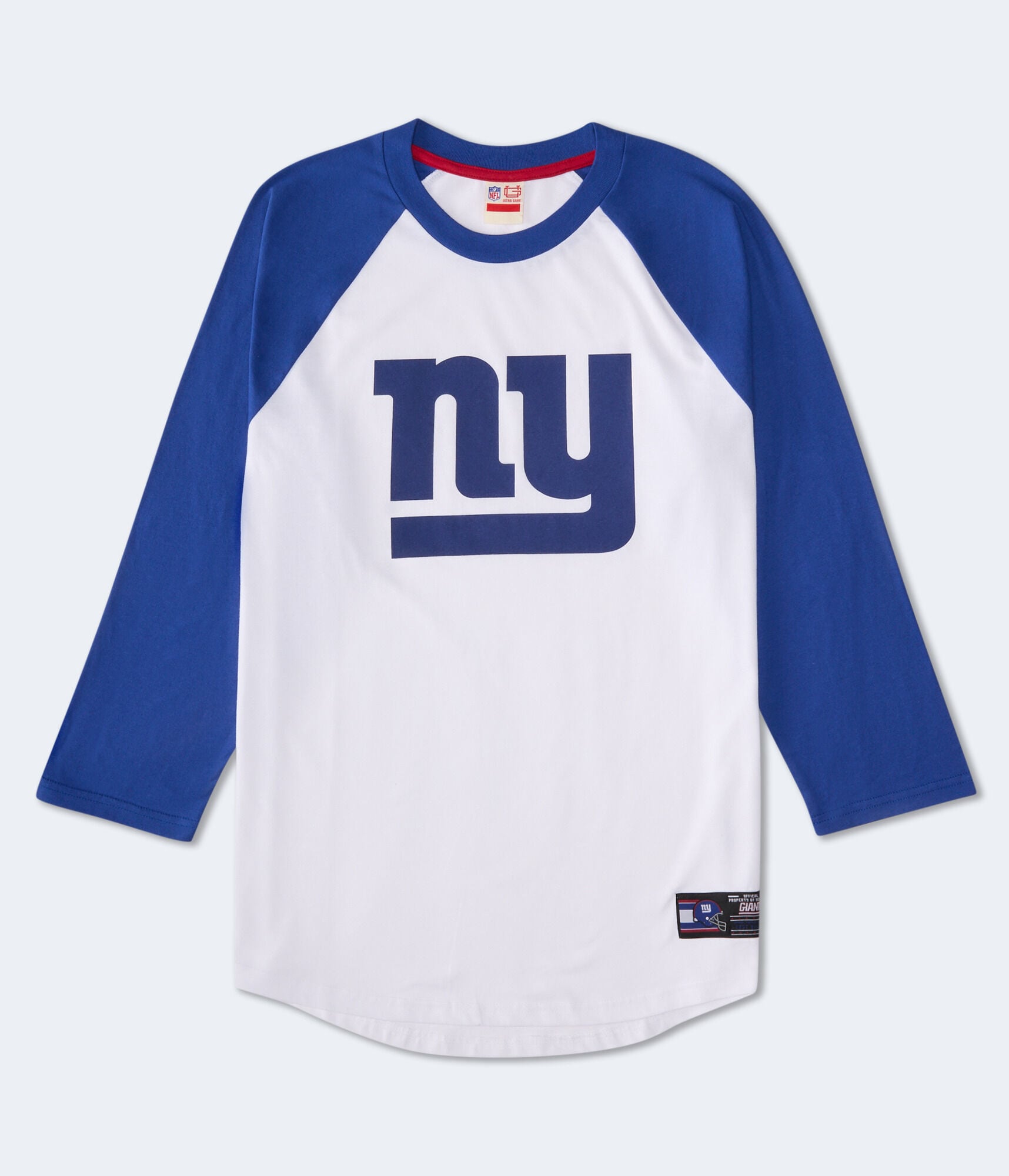 3/4 Sleeve New York Giants Relaxed Raglan Tee