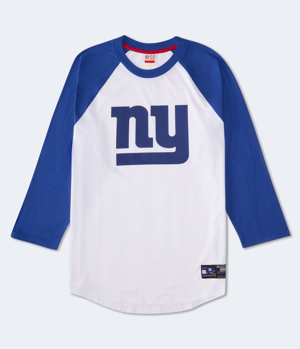 3/4 Sleeve New York Giants Relaxed Raglan Tee