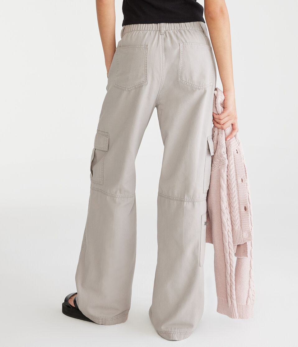 Mid-Rise Utility Cargo Pants