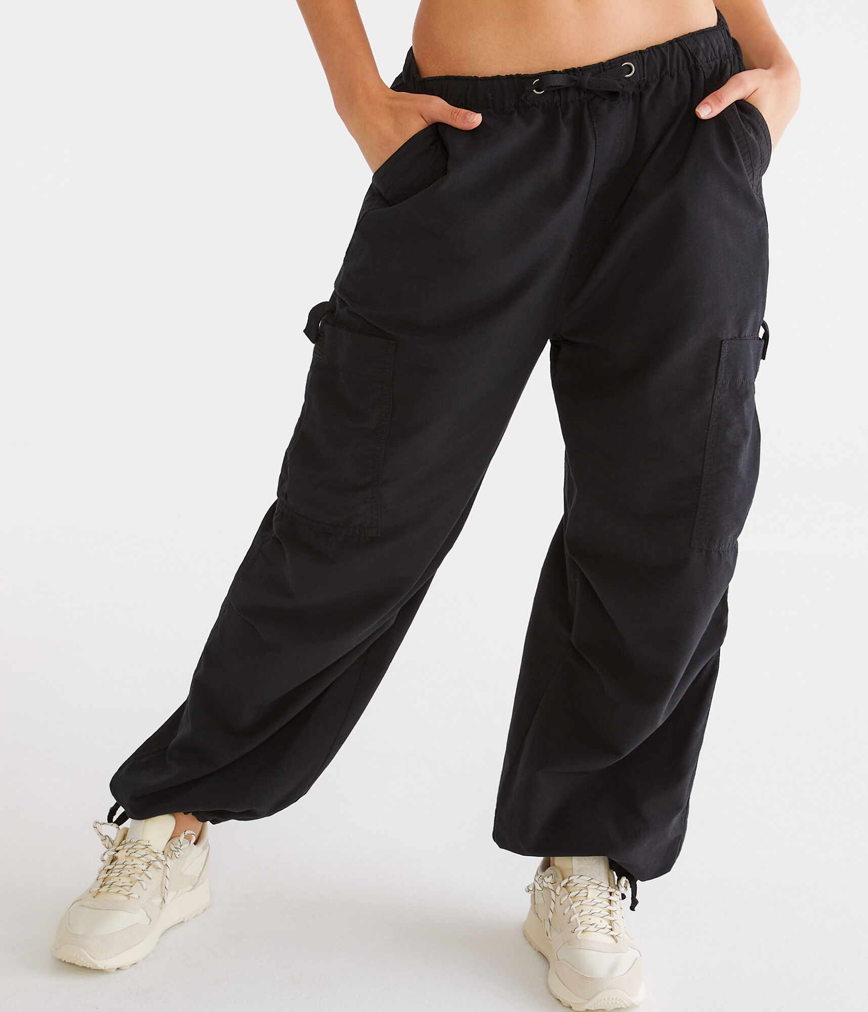 Baggy Cargo Parachute Pants