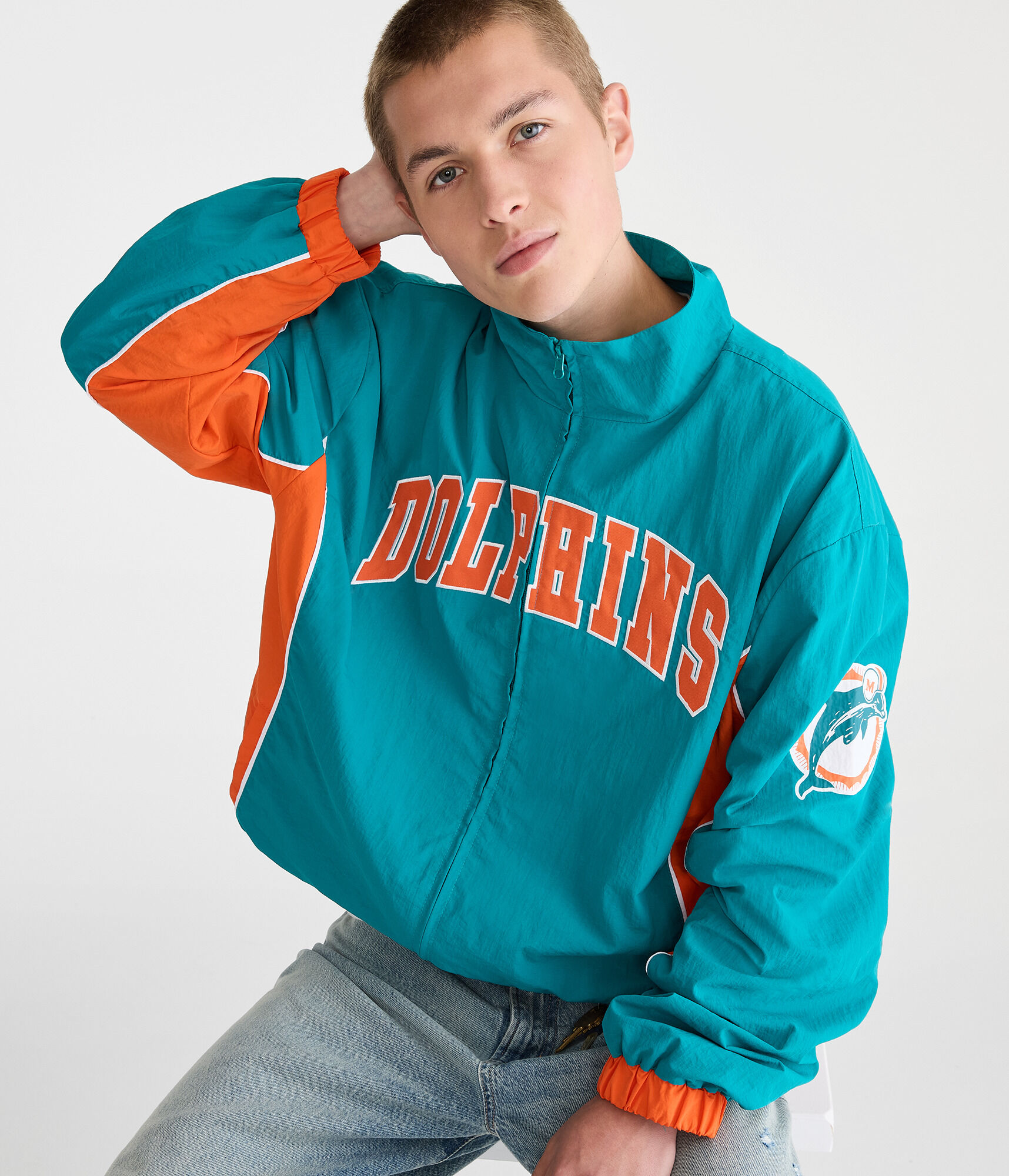 Miami Dolphins Full-Zip Track Jacket