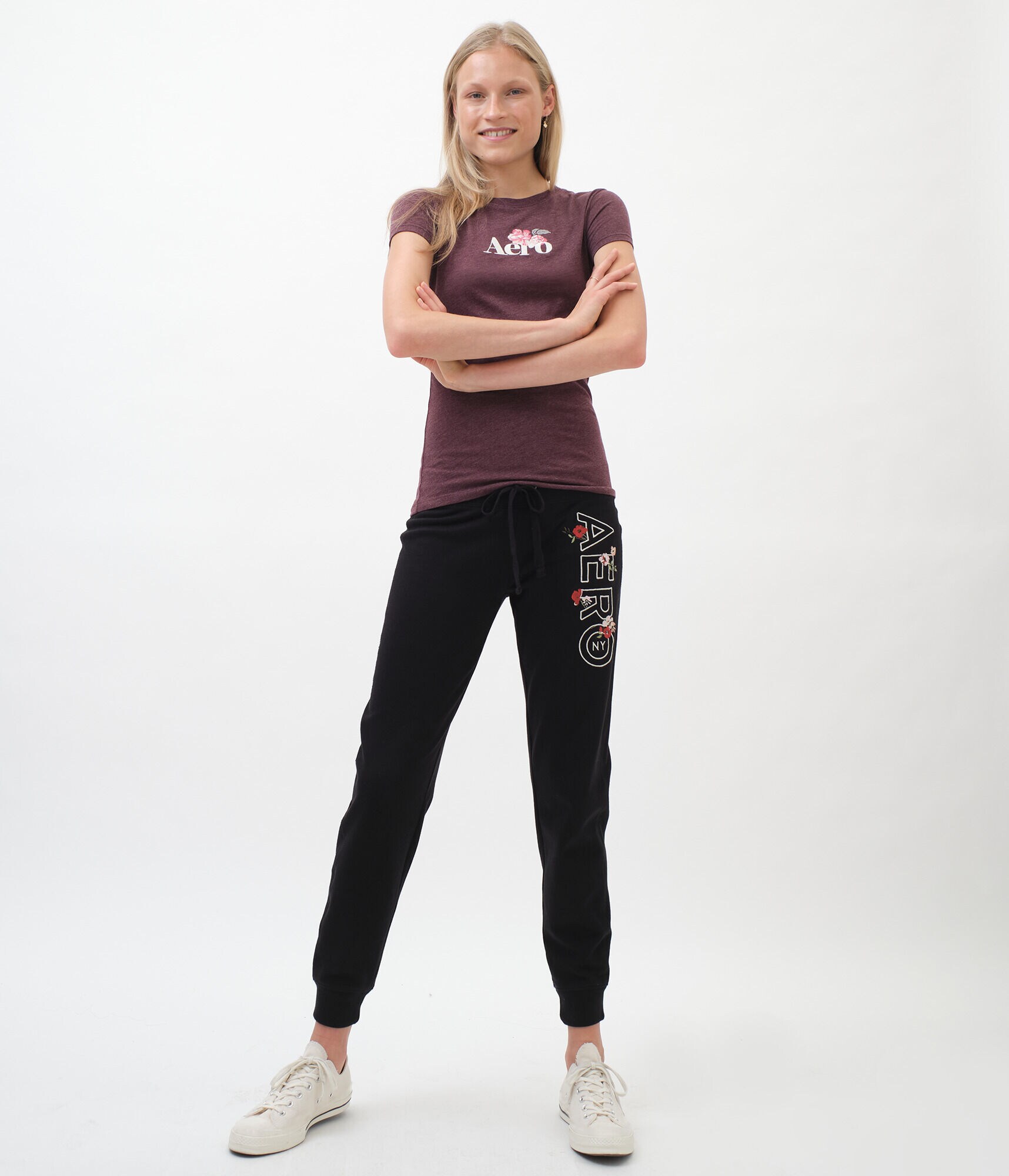 Aero Flowers Jogger Sweatpants