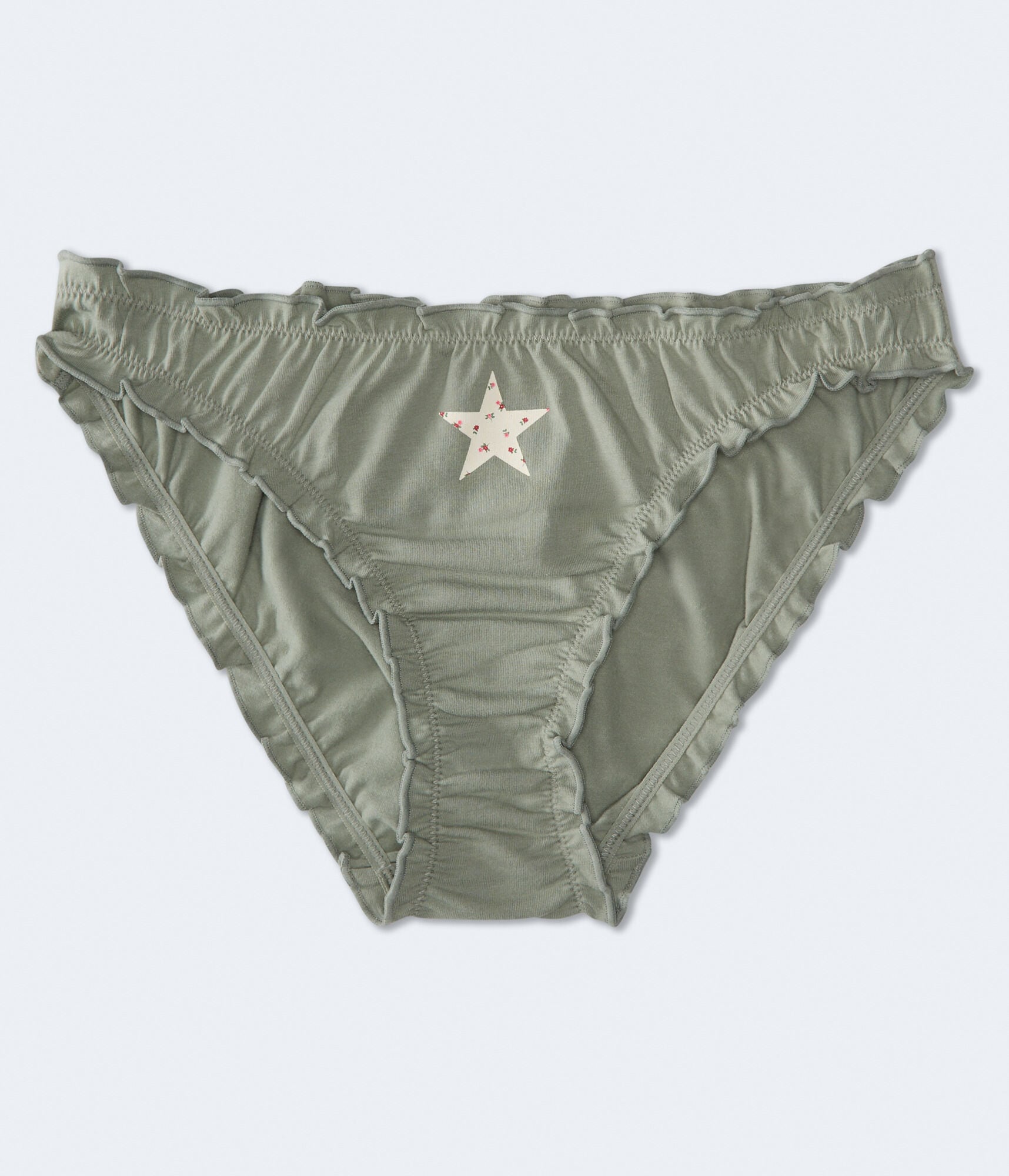 Floral Star Ruffle Bikini