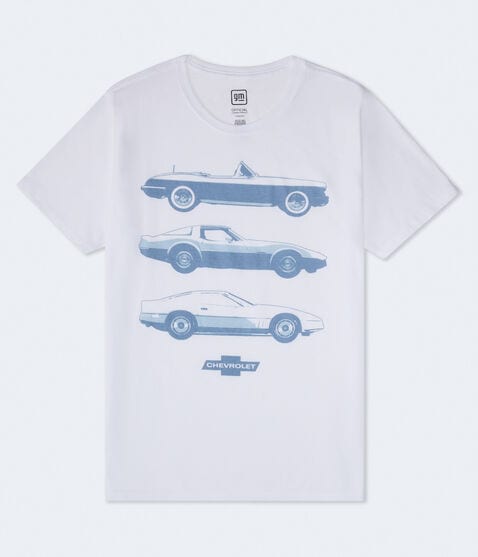Chevy Corvettes Oversized Graphic Tee Chevy Corvettes Oversized Graphic Tee