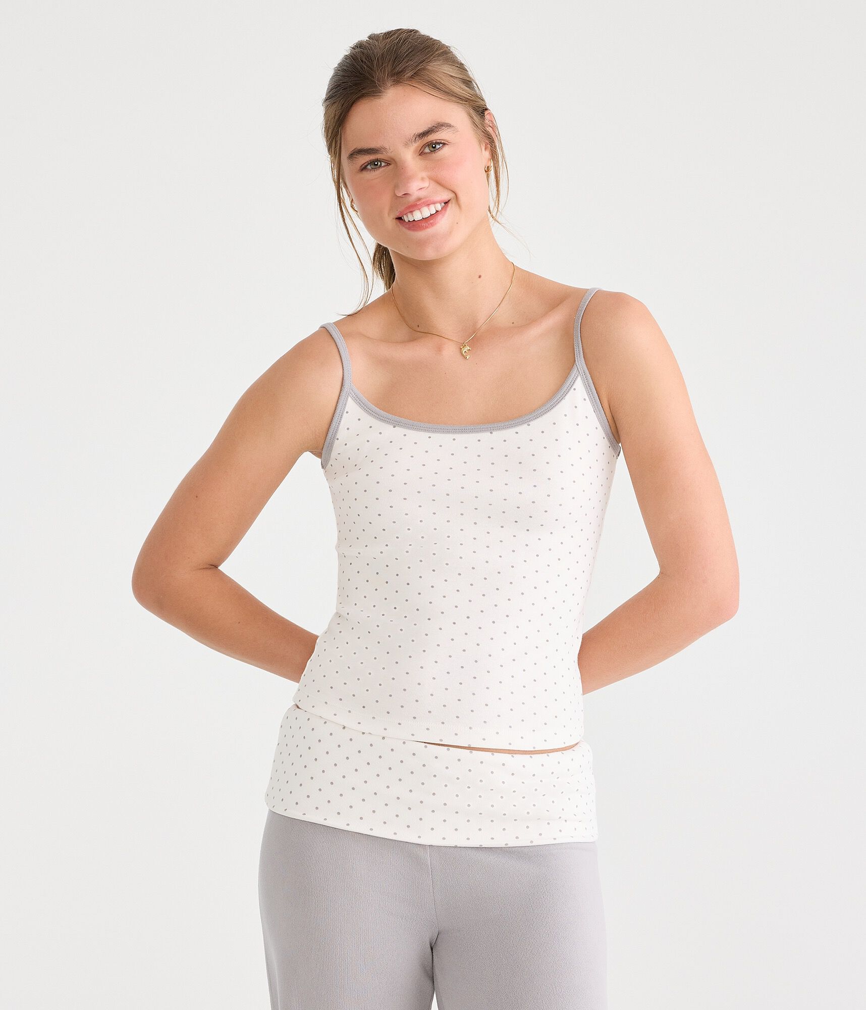 Polka Dot Sleep Tank