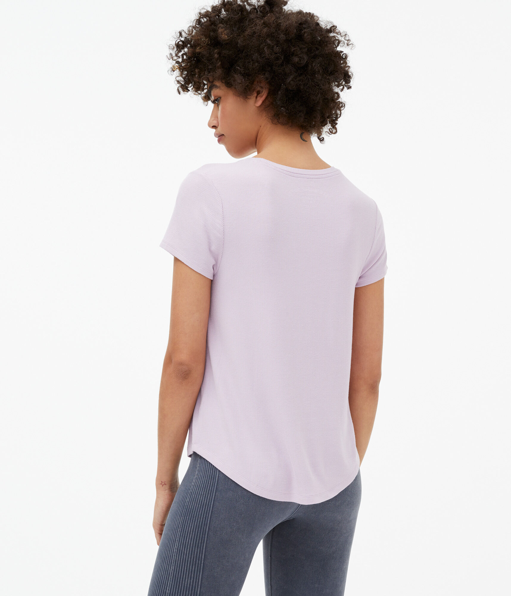 Seriously Soft Ribbed Crew Tee