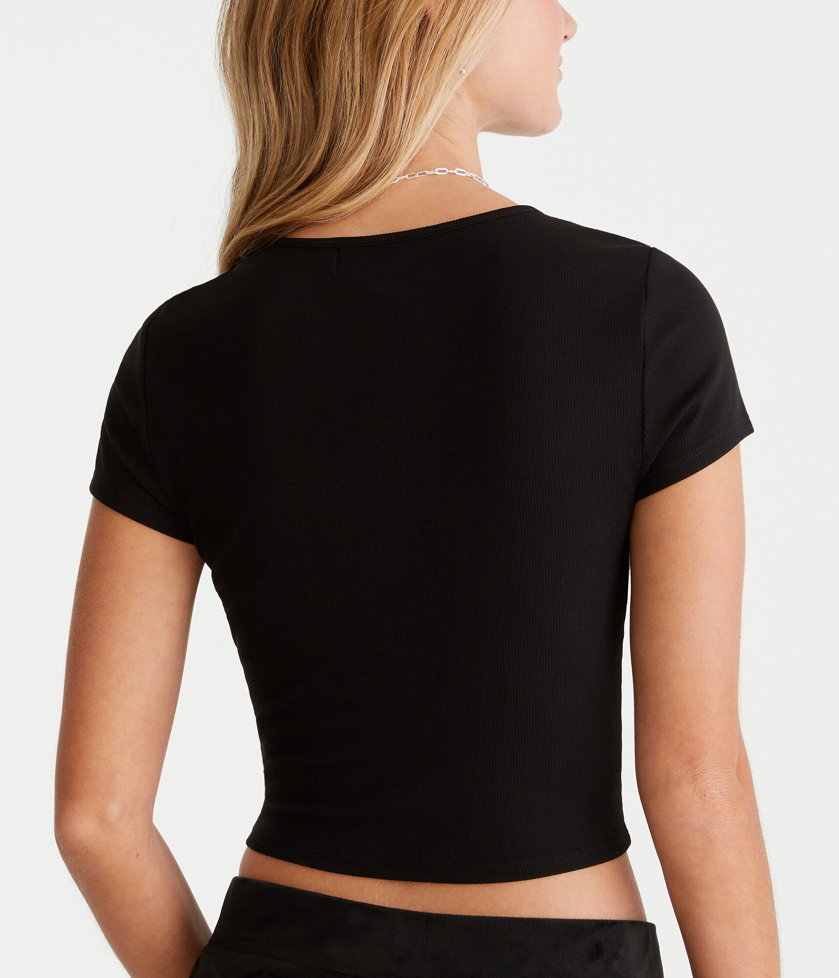 Juicy Couture Cropped Henley