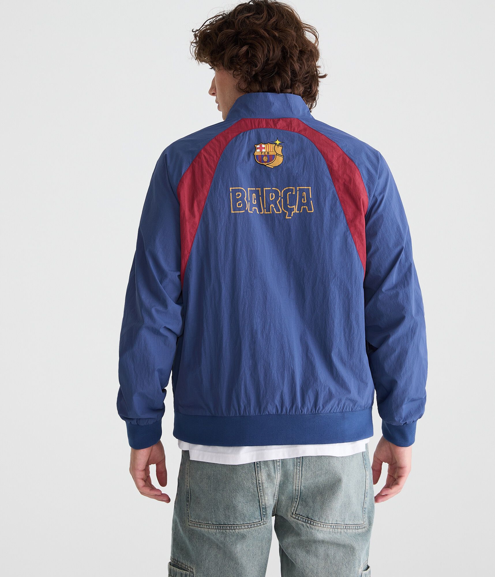 FC Barcelona Quarter-Zip Track Jacket