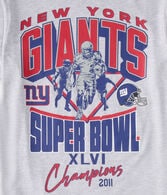 New York Giants Super Bowl Relaxed Graphic Tee