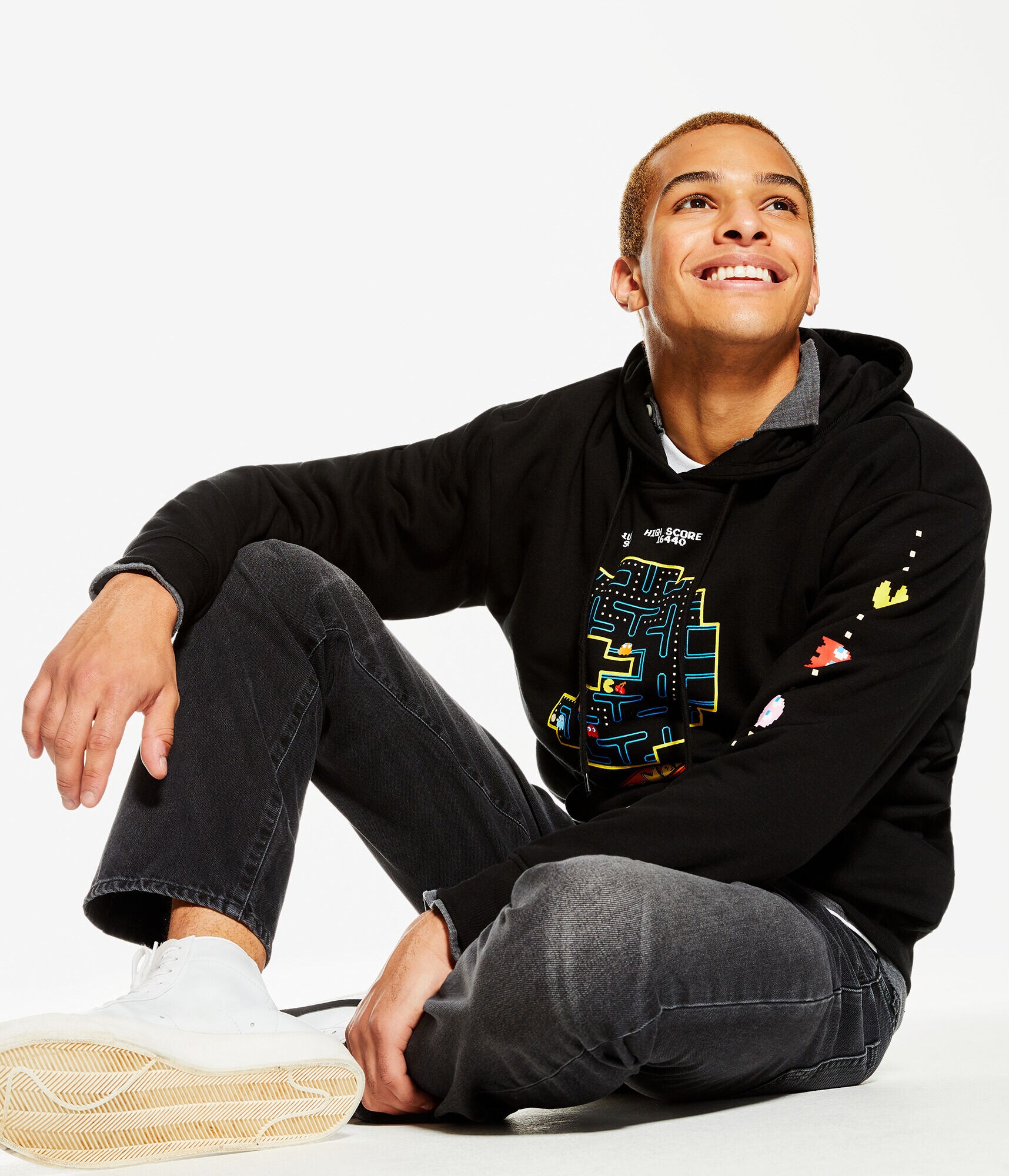 Pac-Man Pullover Hoodie