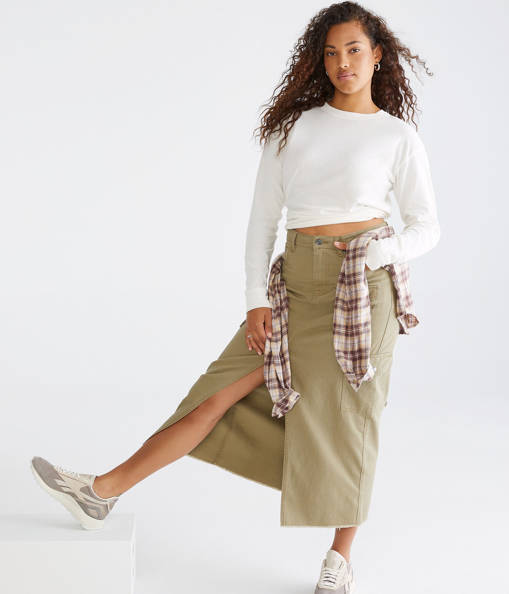 Long Sleeve Loose Fit Crew Tee