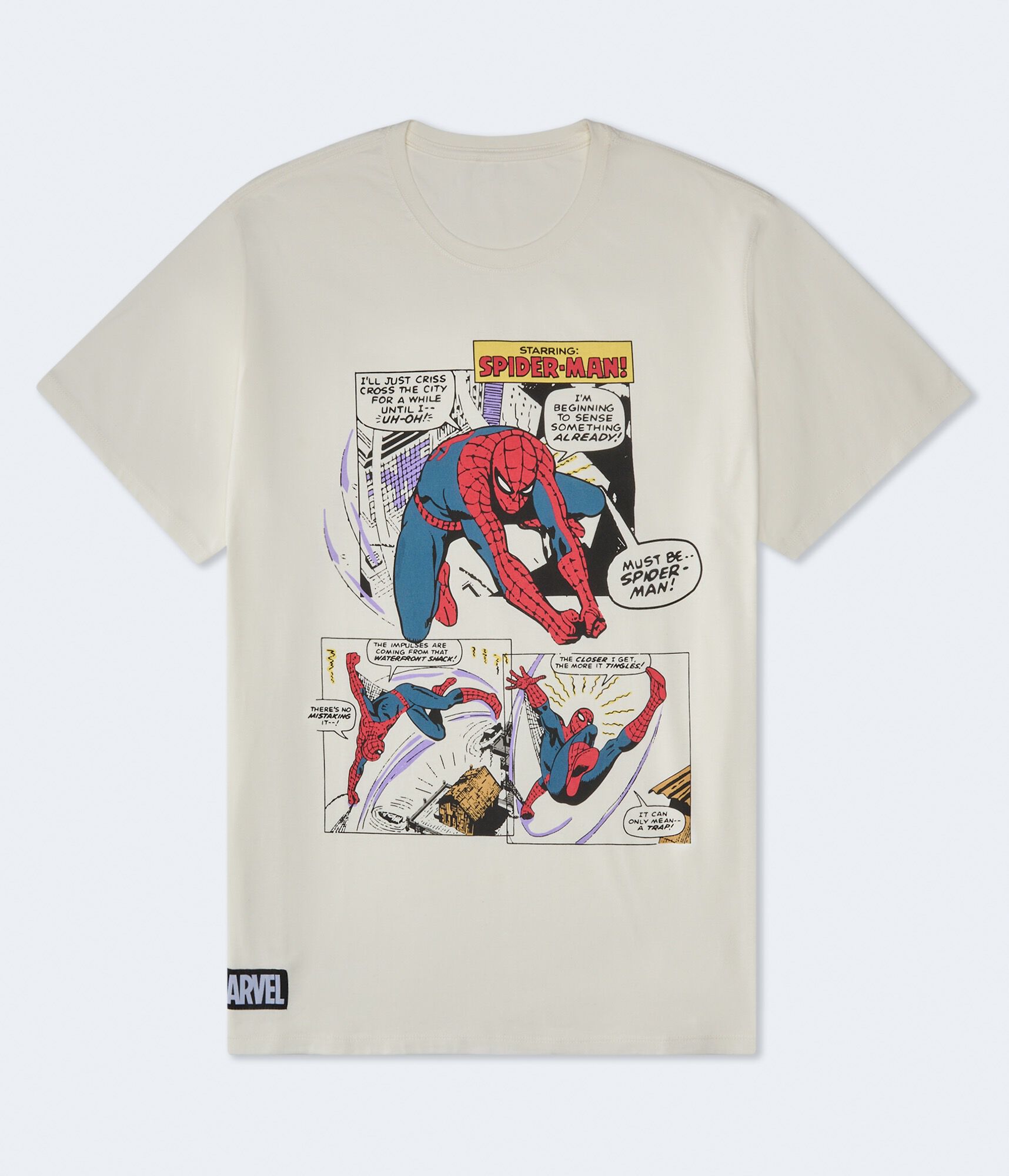Starring Spider-Man Relaxed Graphic Tee