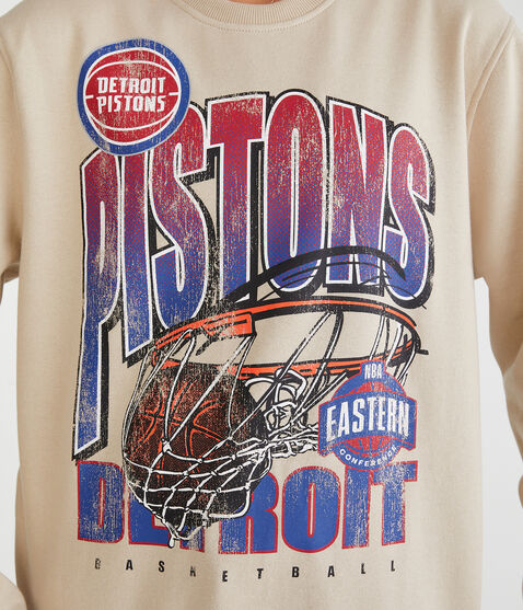 Detroit Pistons Crew Sweatshirt Detroit Pistons Crew Sweatshirt