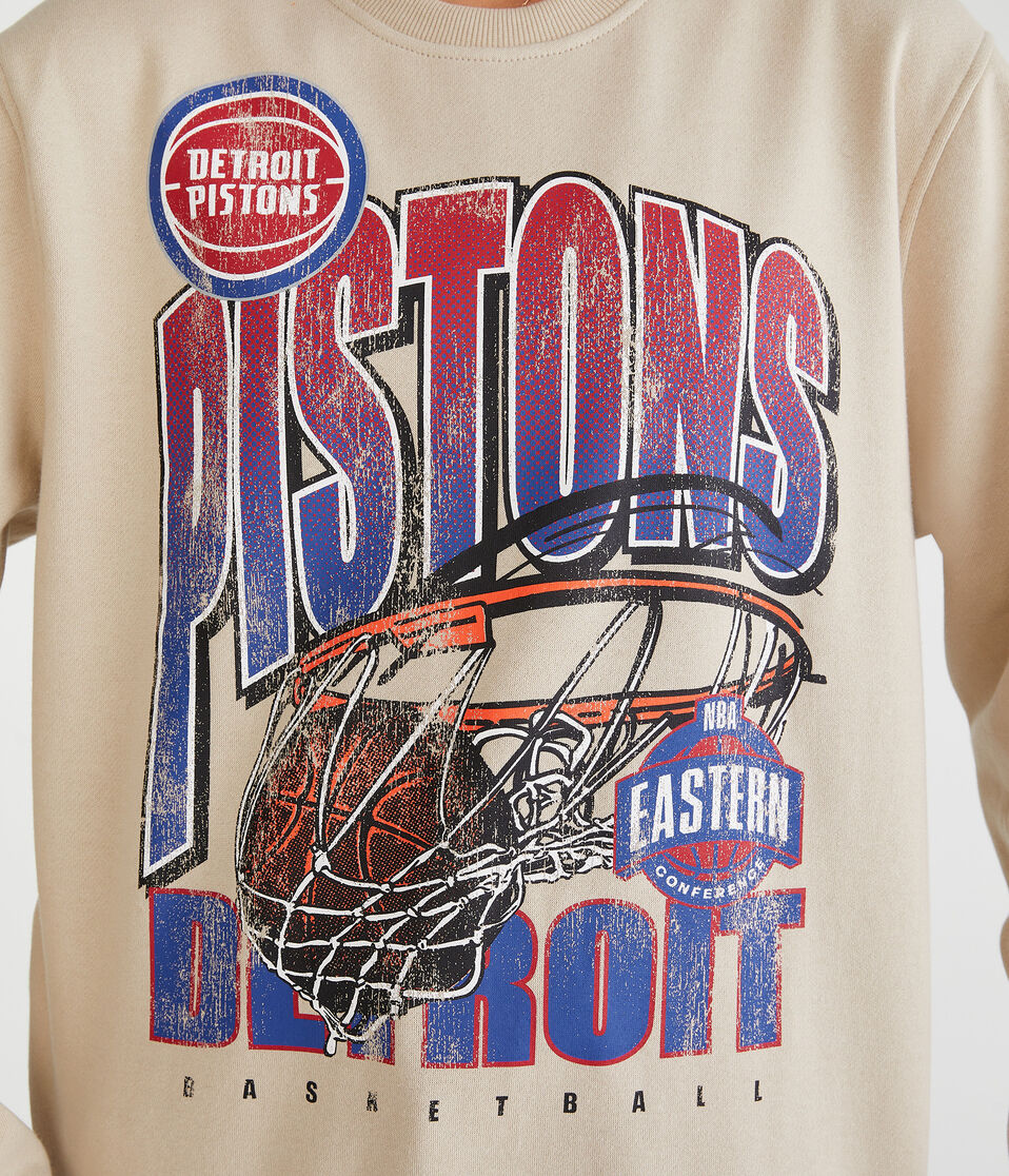 Detroit Pistons Crew Sweatshirt
