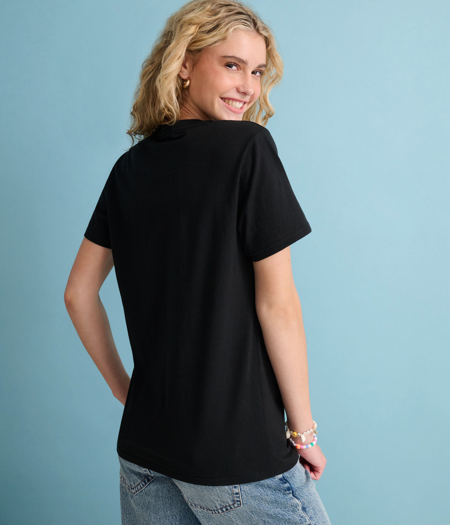 Peanuts® | Aéropostale Western Snoopy Rhinestone Boyfriend Graphic Tee
