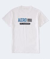 Aero American Flag Appliqué Graphic Tee