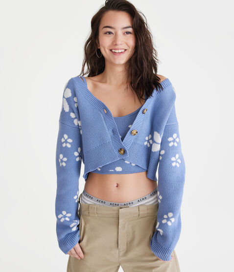 Daisy Cropped Cardigan Daisy Cropped Cardigan