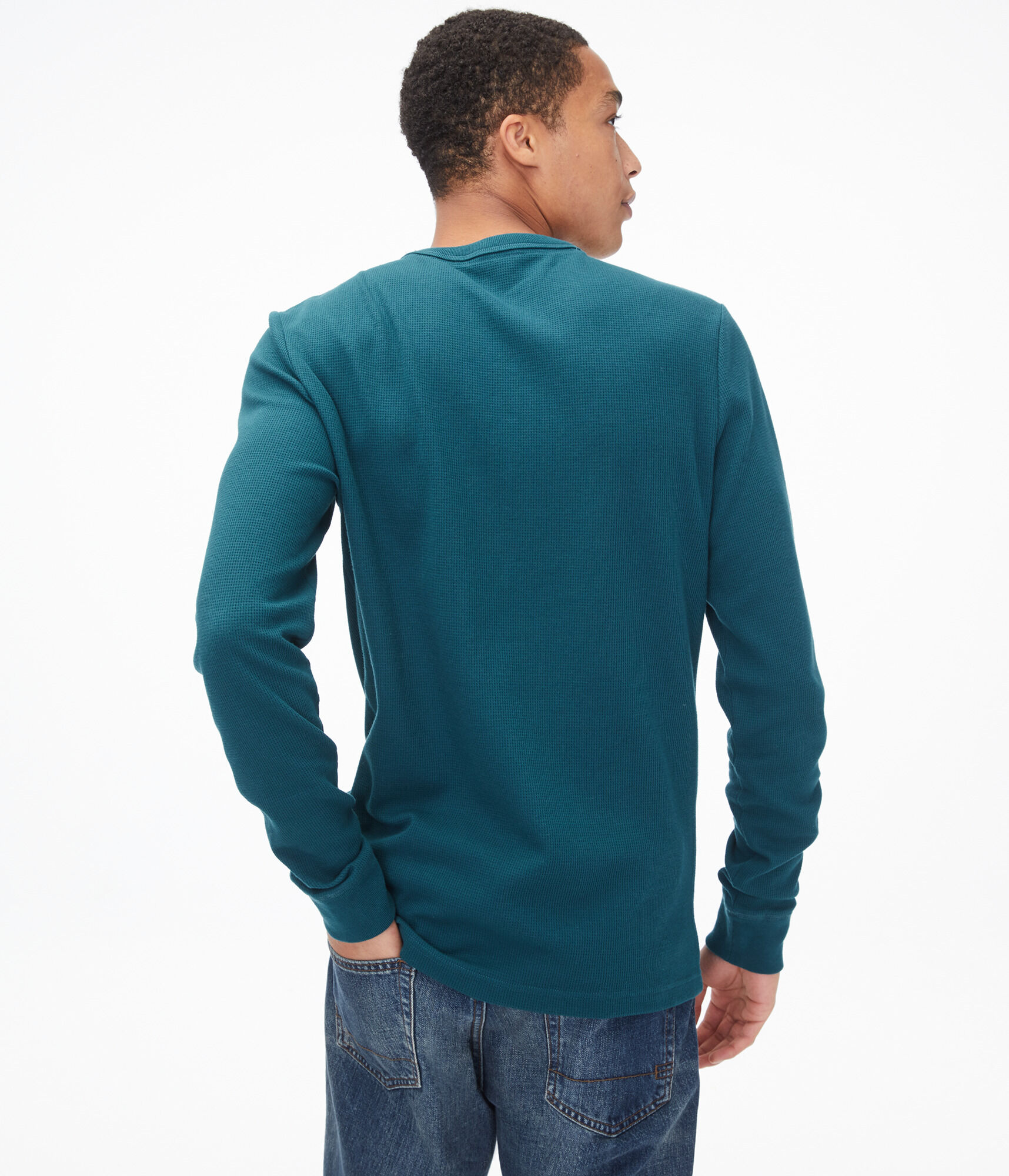 Long Sleeve Printed Thermal Tee