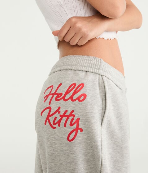Hello Kitty | Aero Heart Bear Straight Leg Sweatpants Hello Kitty | Aero Heart Bear Straight Leg Sweatpants