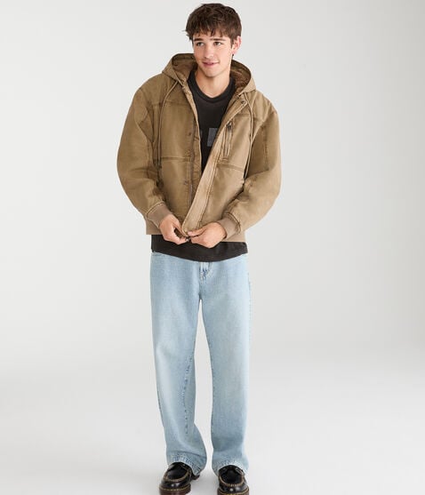 Hooded Workwear Jacket Hooded Workwear Jacket
