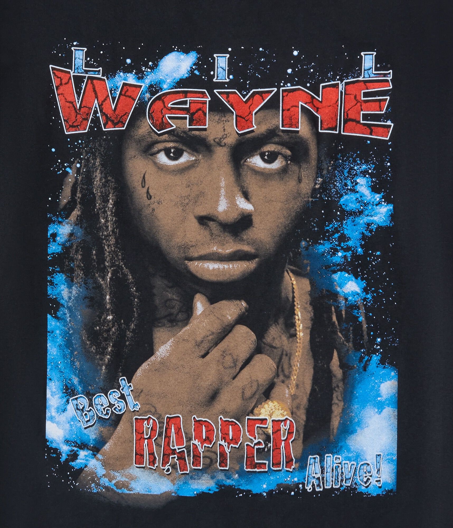 Lil Wayne Best Rapper Alive Relaxed Graphic Tee