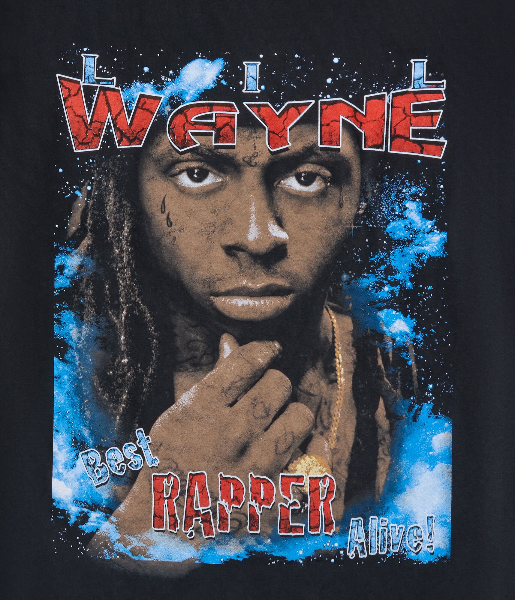 Relaxed Rapper Lil Wayne Best Rapper Alive Relaxed Graphic Tee