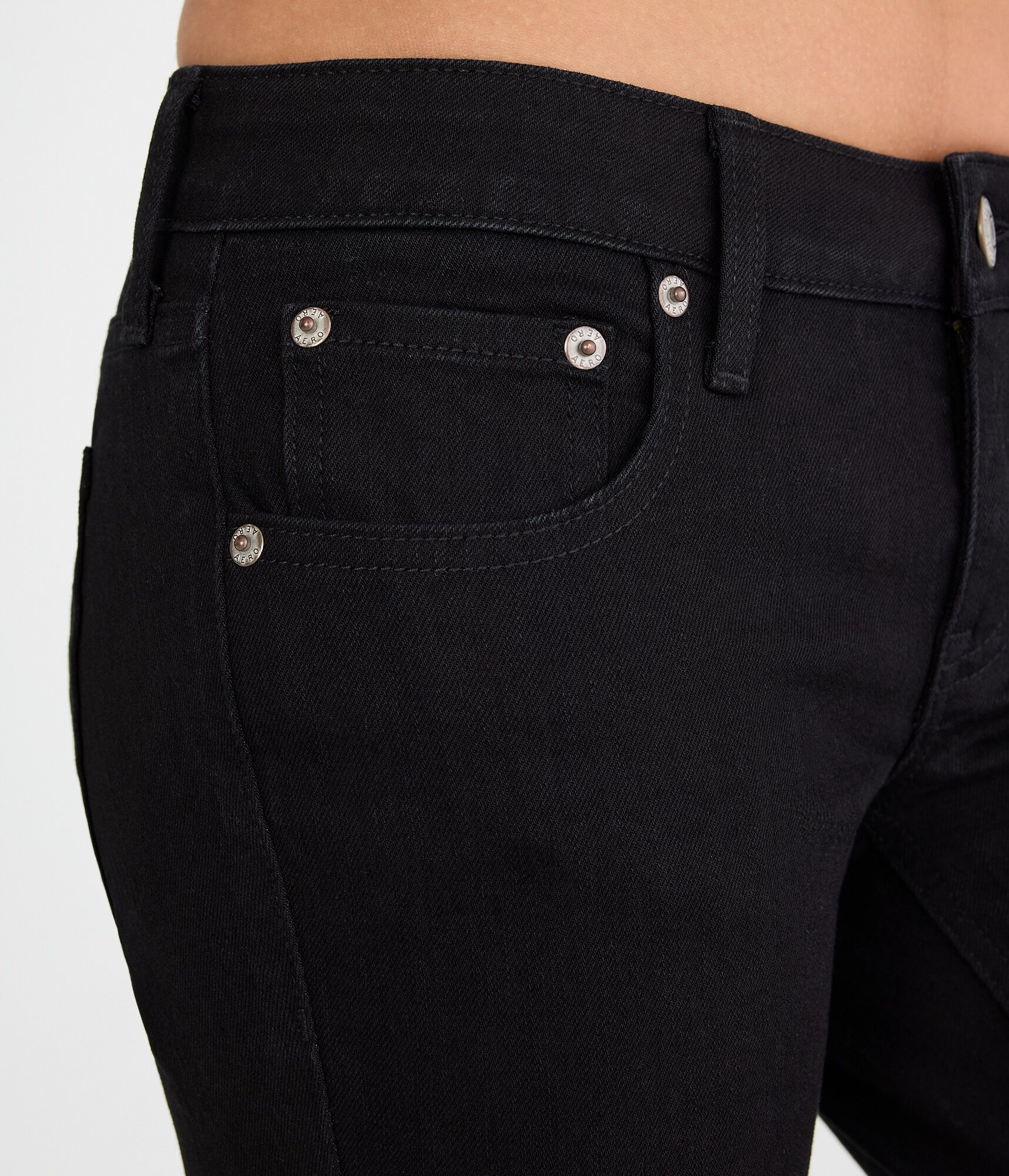 Low-Rise Flare Jean