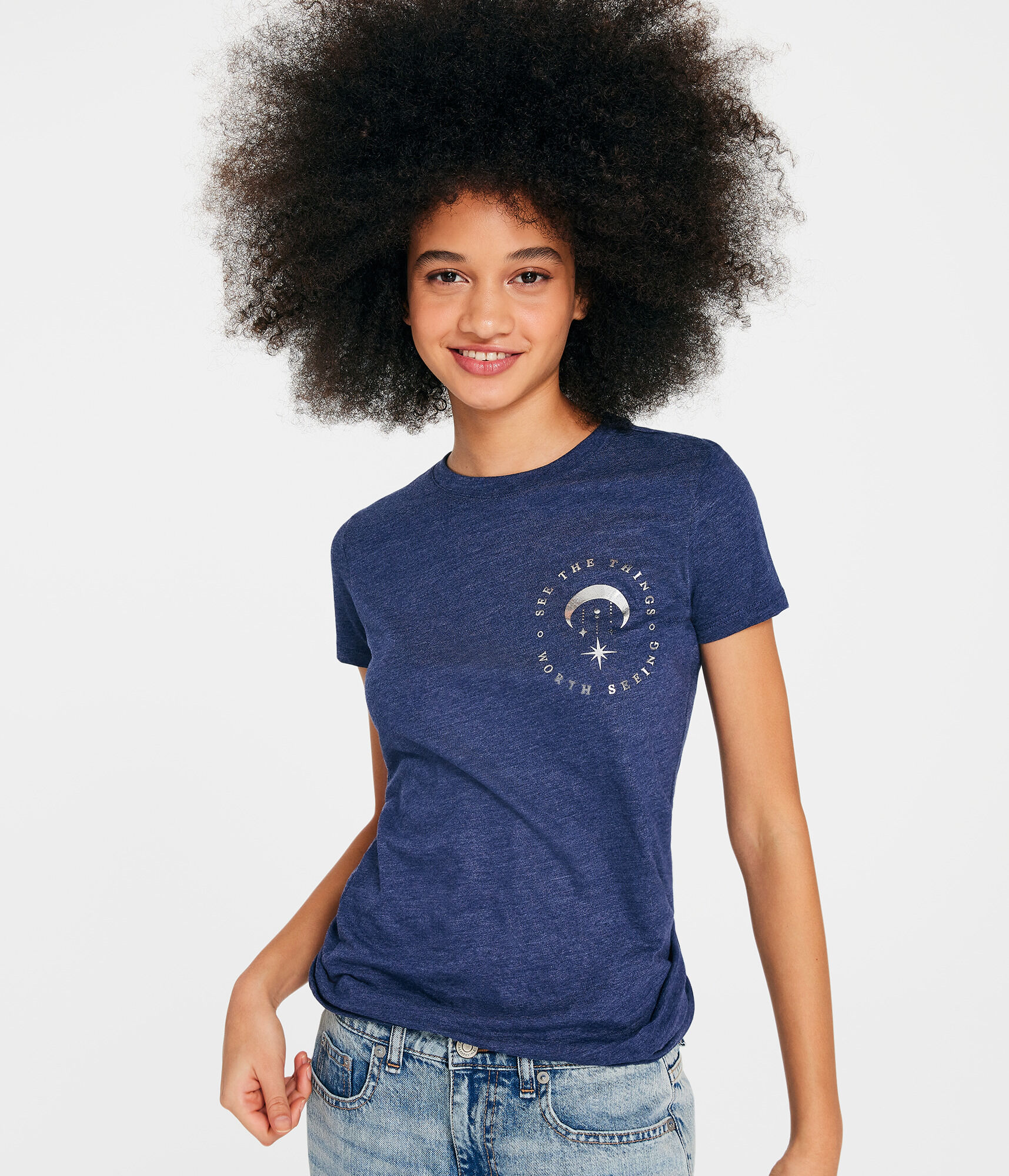 Celestial Foil Graphic Tee