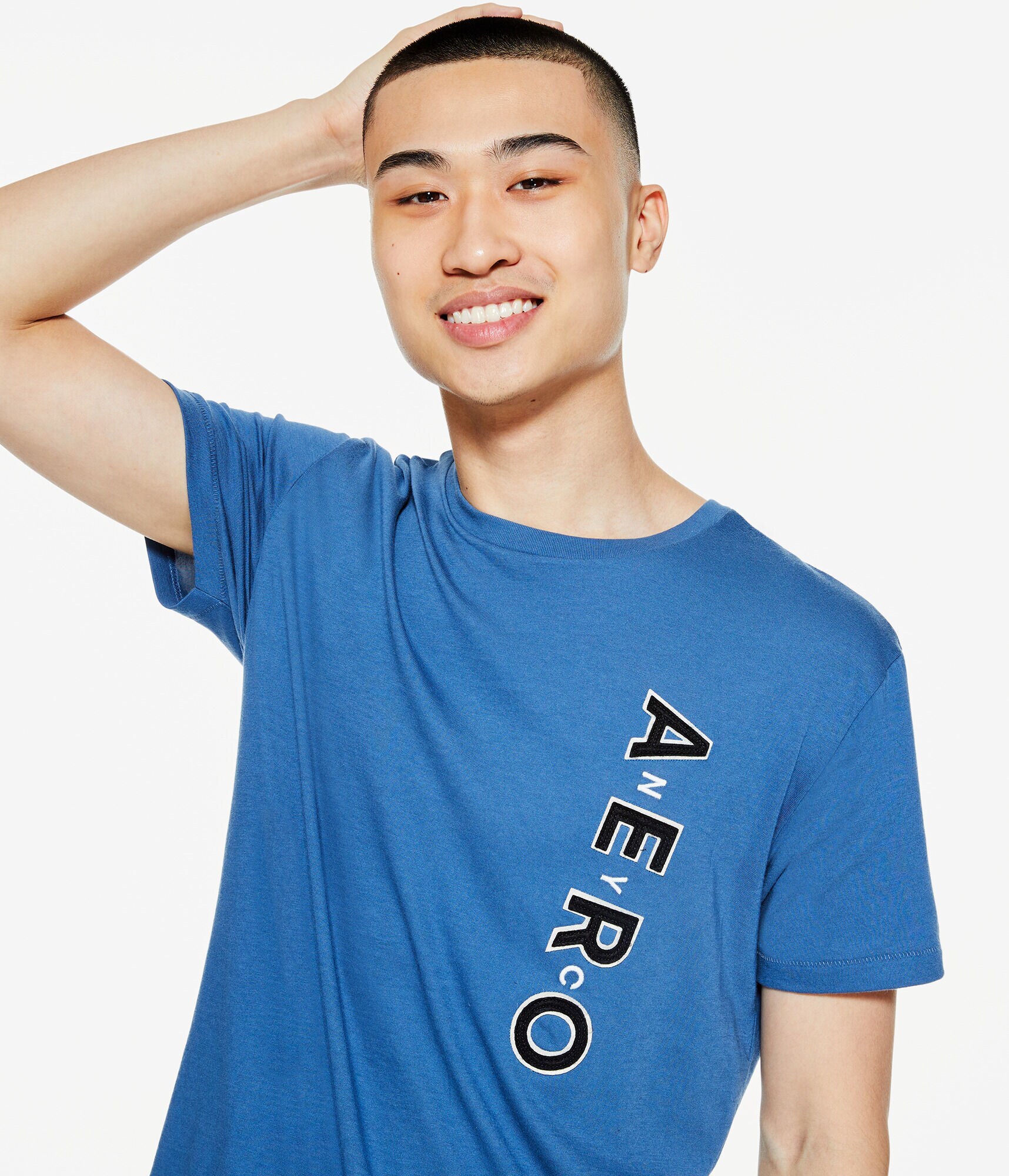 Vertical Aero NYC Appliqu&eacute; Graphic Tee