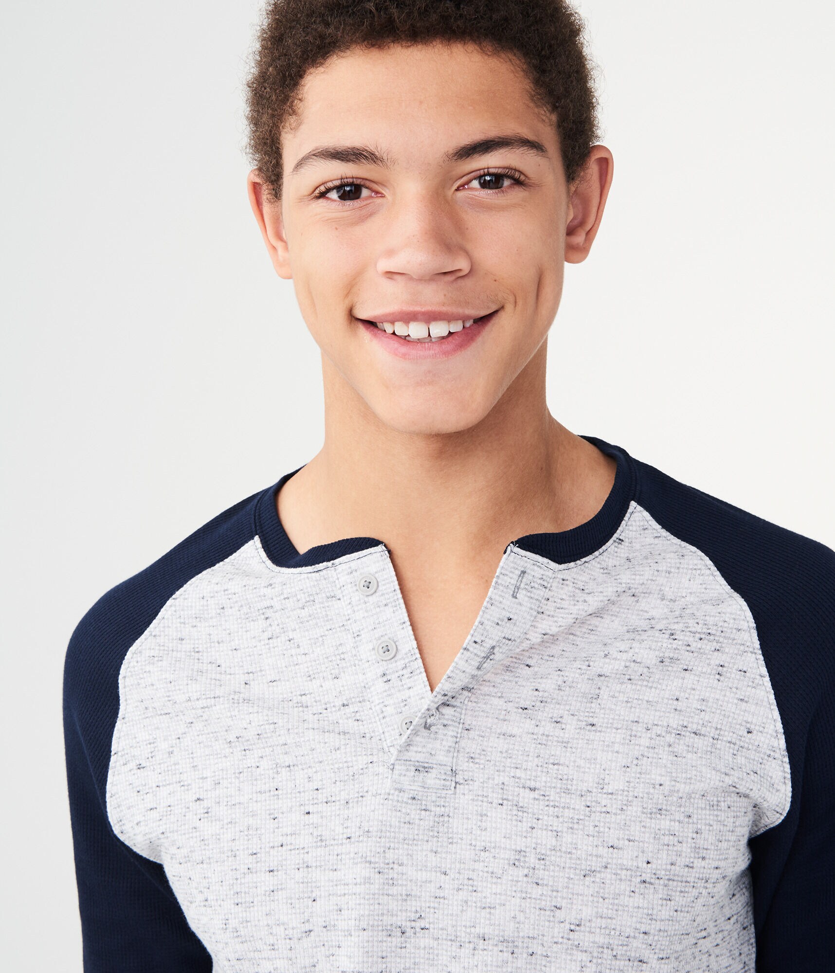 Long Sleeve Thermal Henley