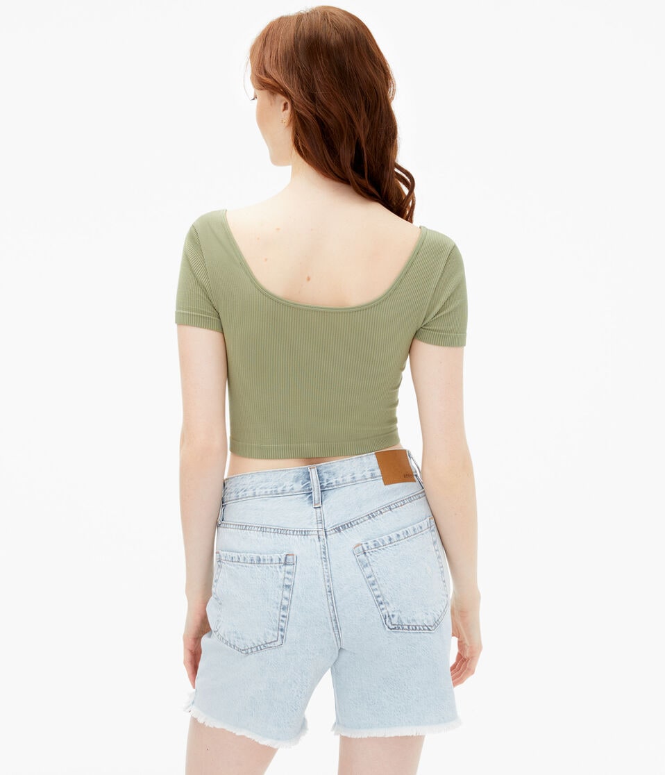 Wear 3 Ways Cropped Tee