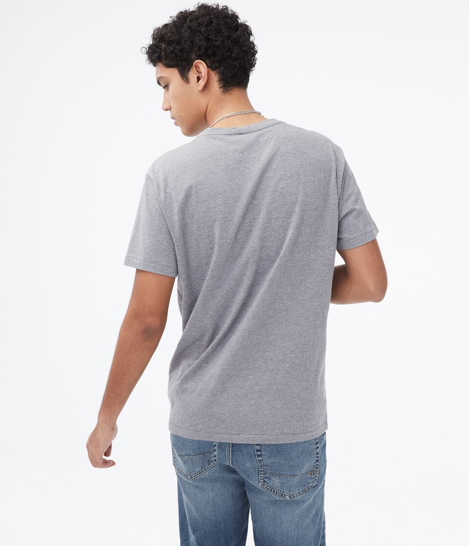 Aeropostale Cali Logo Appliqué Graphic Tee