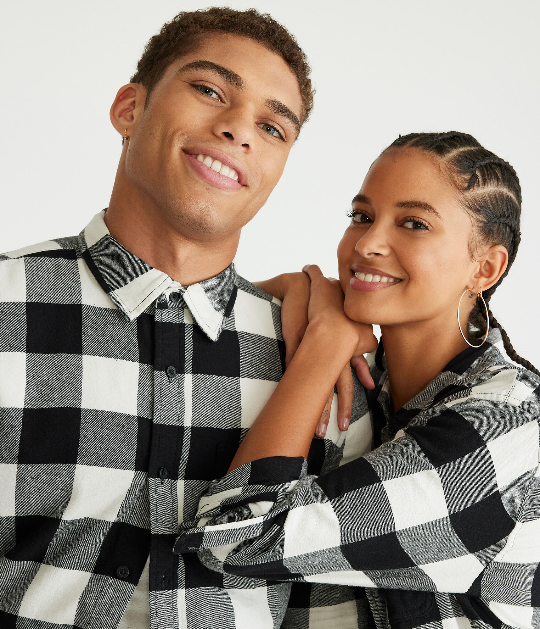 Long Sleeve Buffalo Check Softspun Flannel Shirt