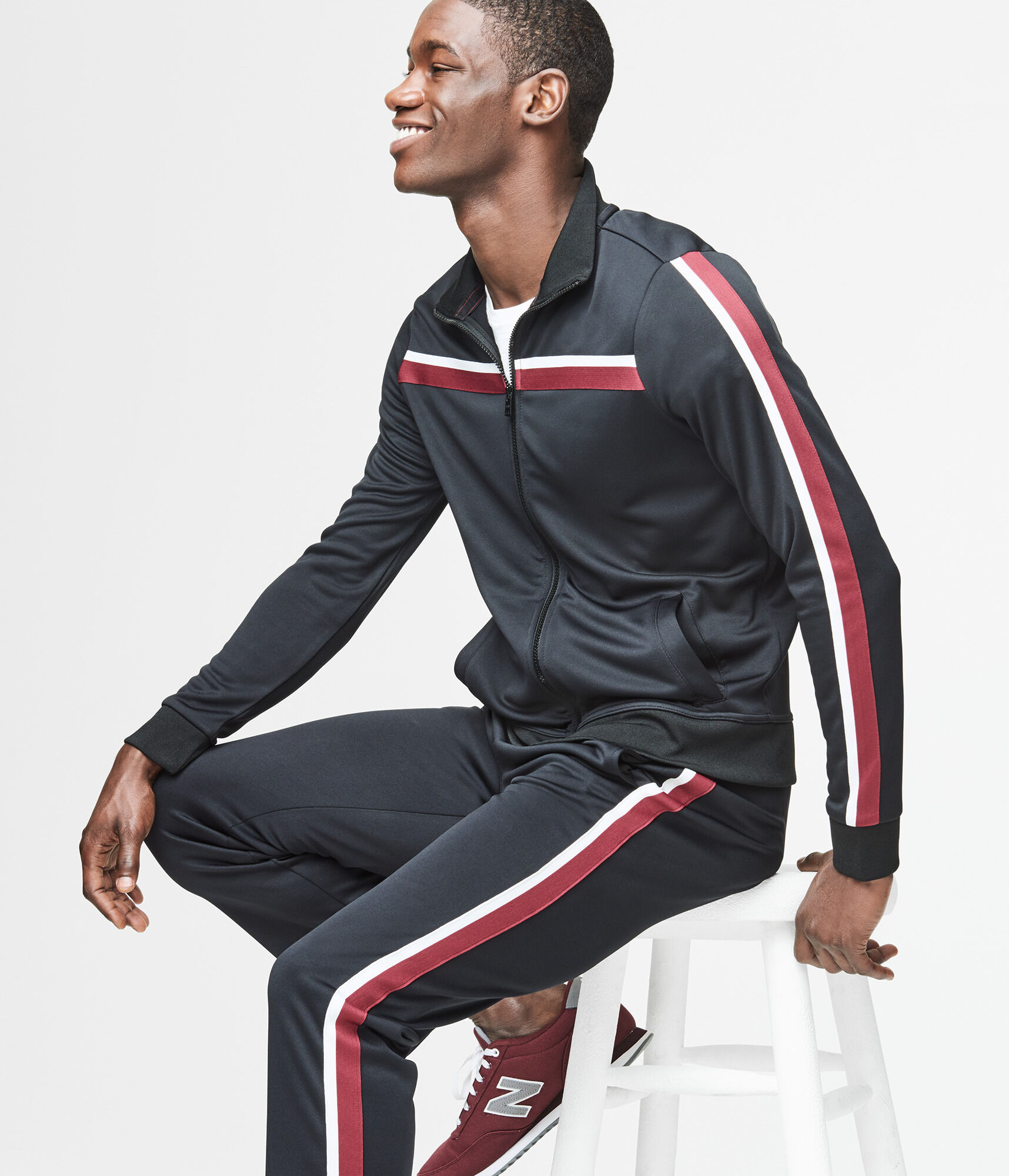 Chest Stripe Track Jacket