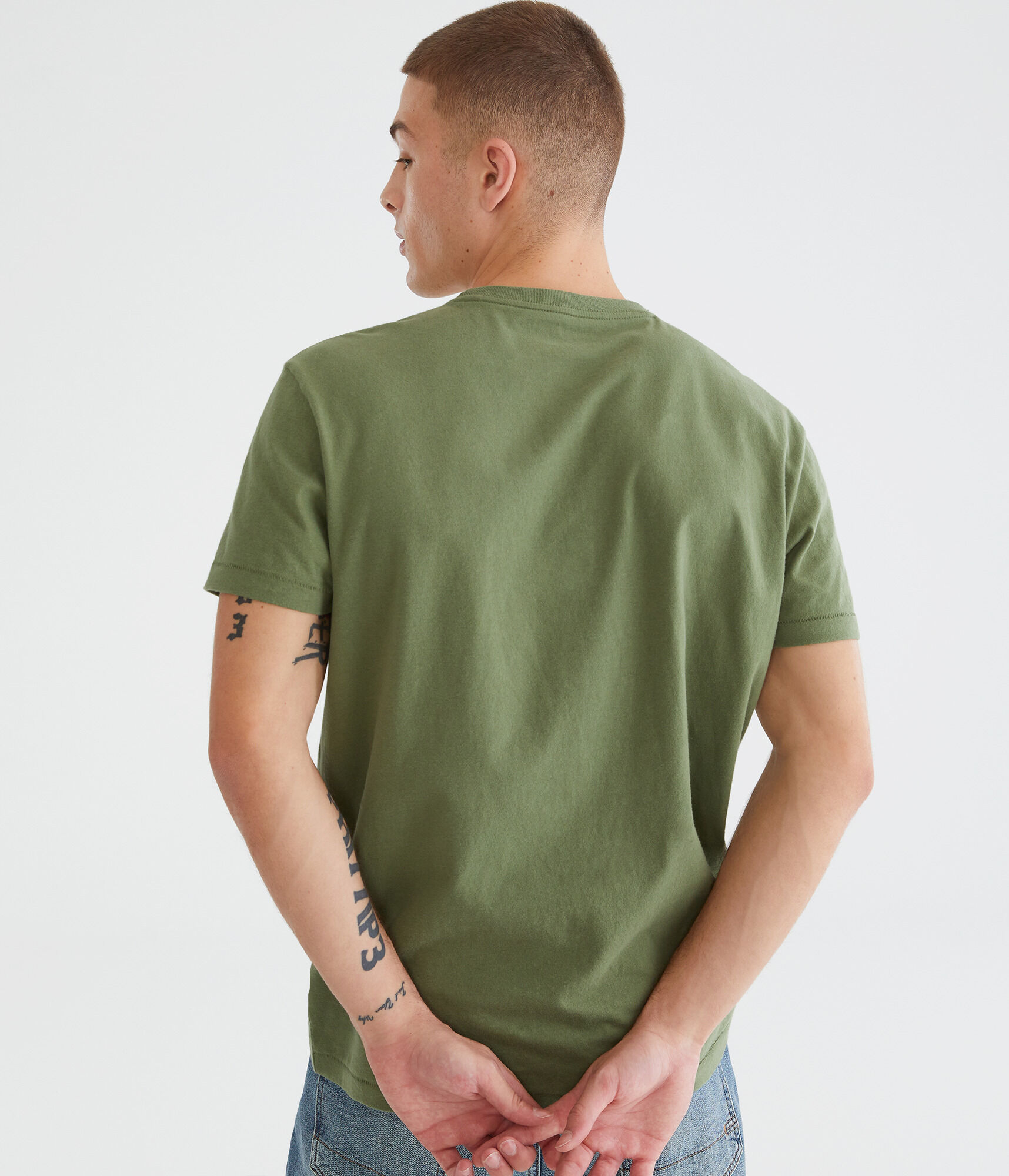 Aeropostale New York Box Logo Graphic Tee