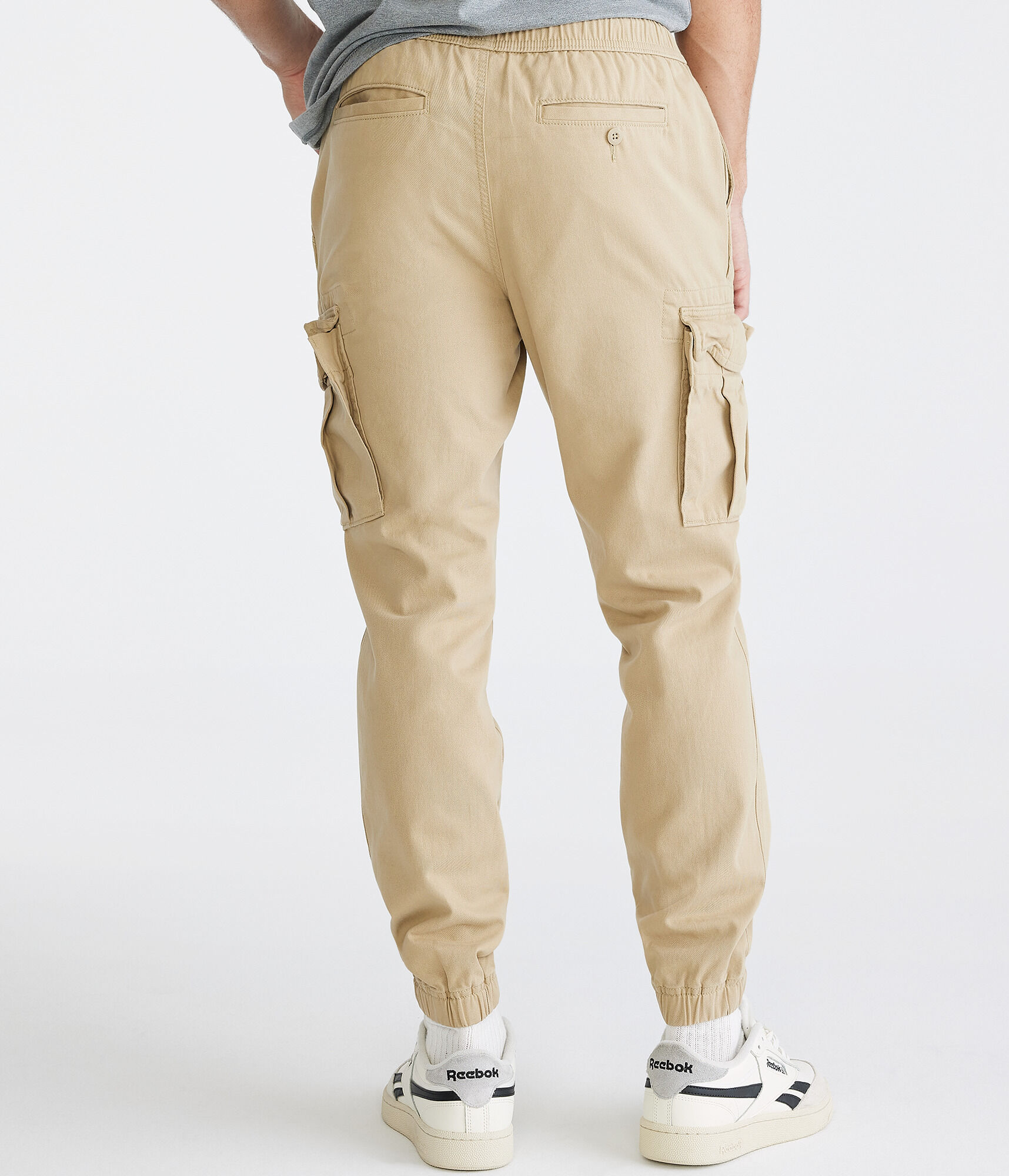 Twill Cargo Joggers