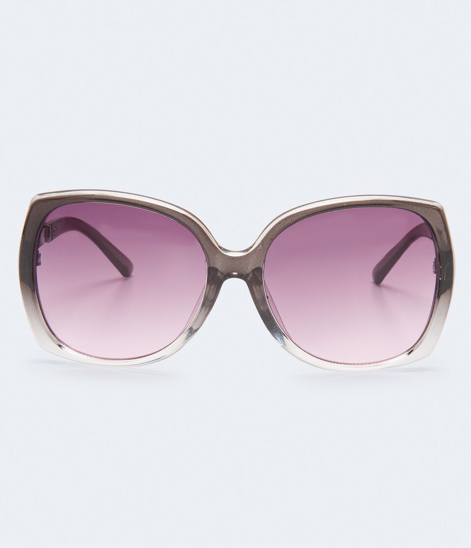 Oversized Ombré Square Sunglasses
