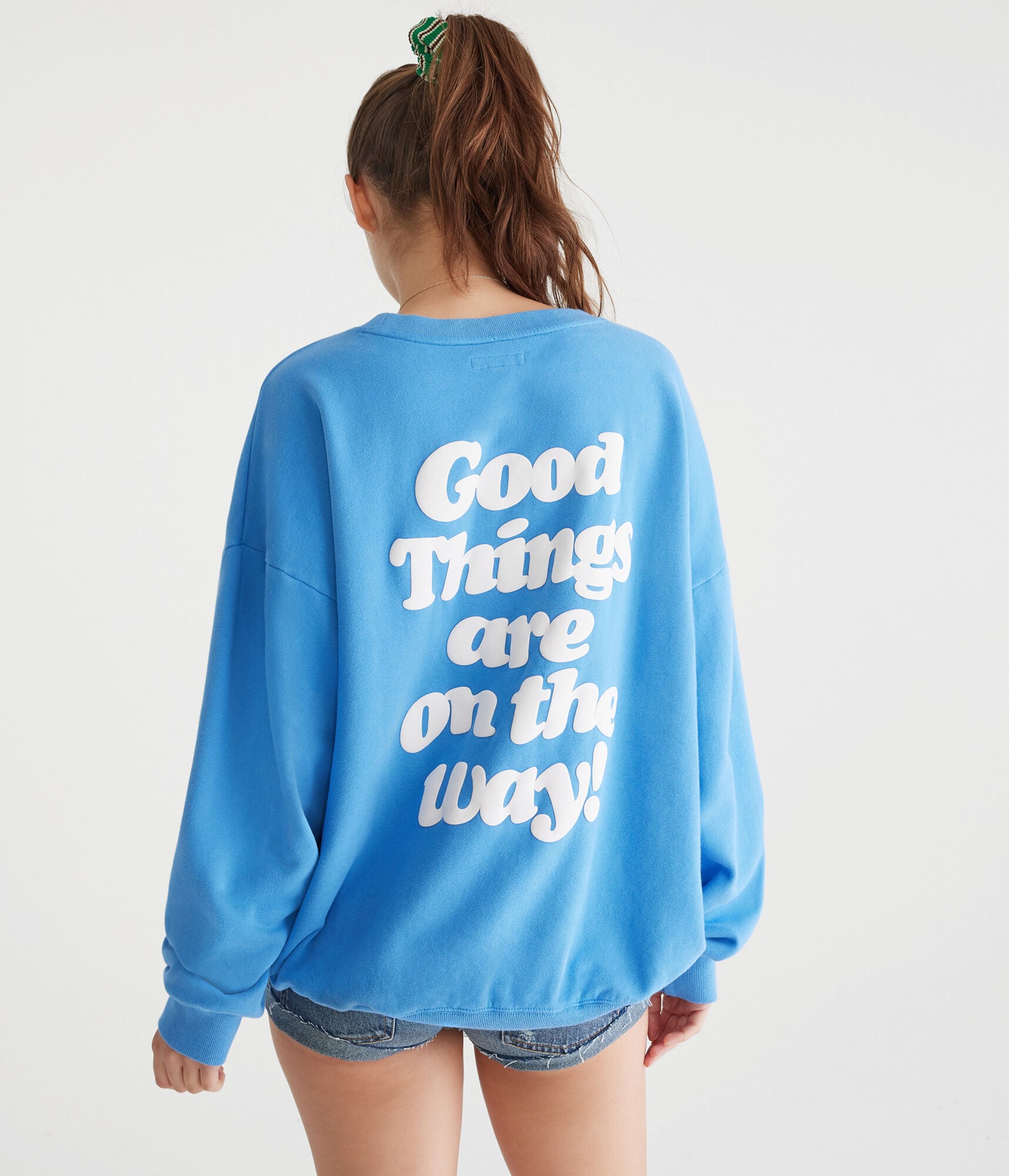 Cloud Soft Good Things Crew Sweatshirt