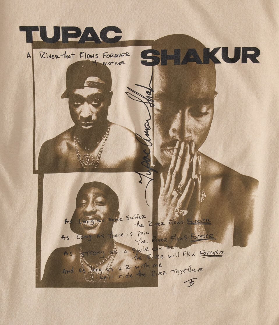 Tupac Shakur Relaxed Graphic Tee