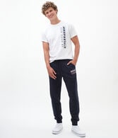 Aero 1987 Box Logo Jogger Sweatpants