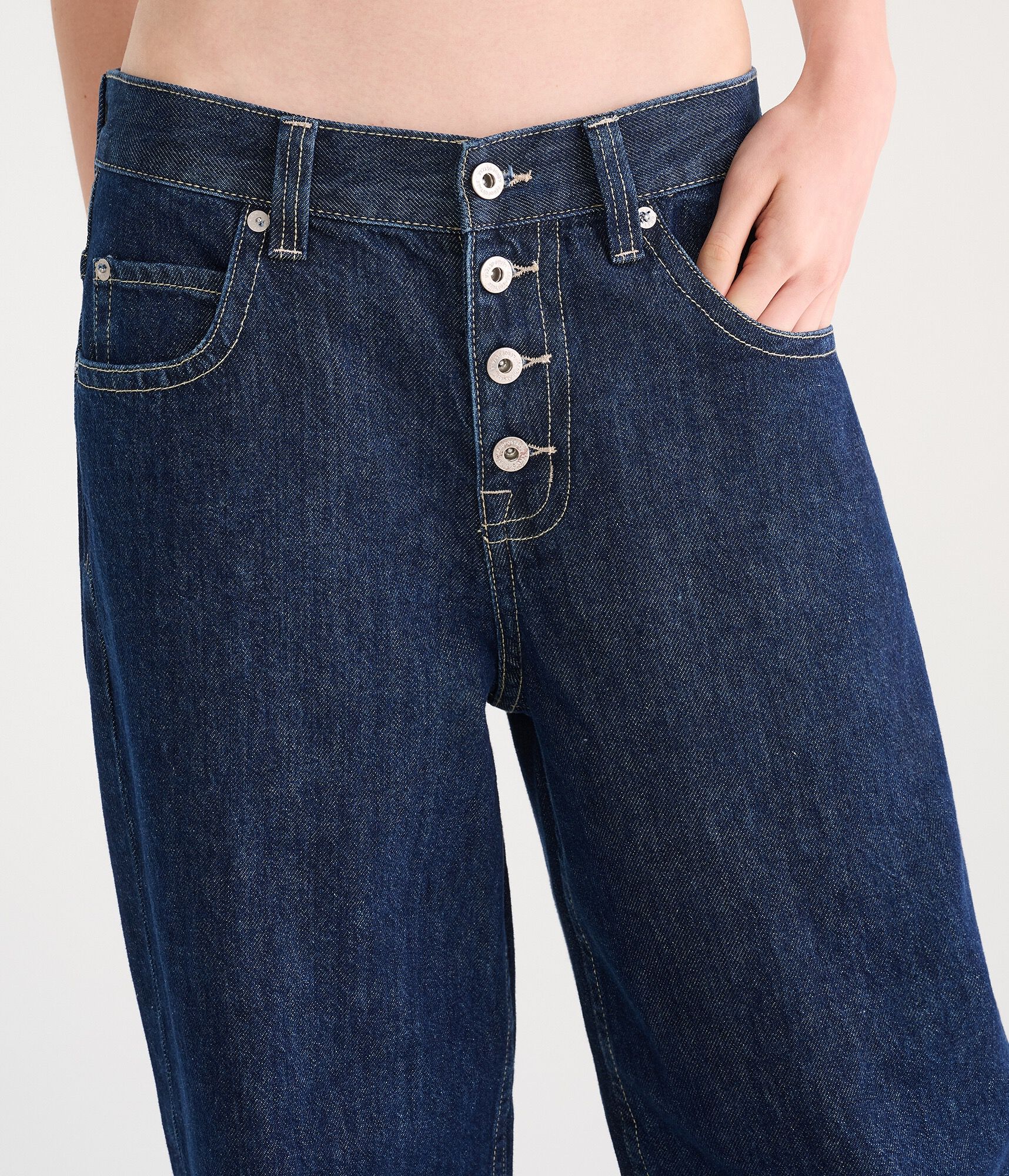 D&eacute;j&agrave; For Aero Low-Rise Super Baggy Jean