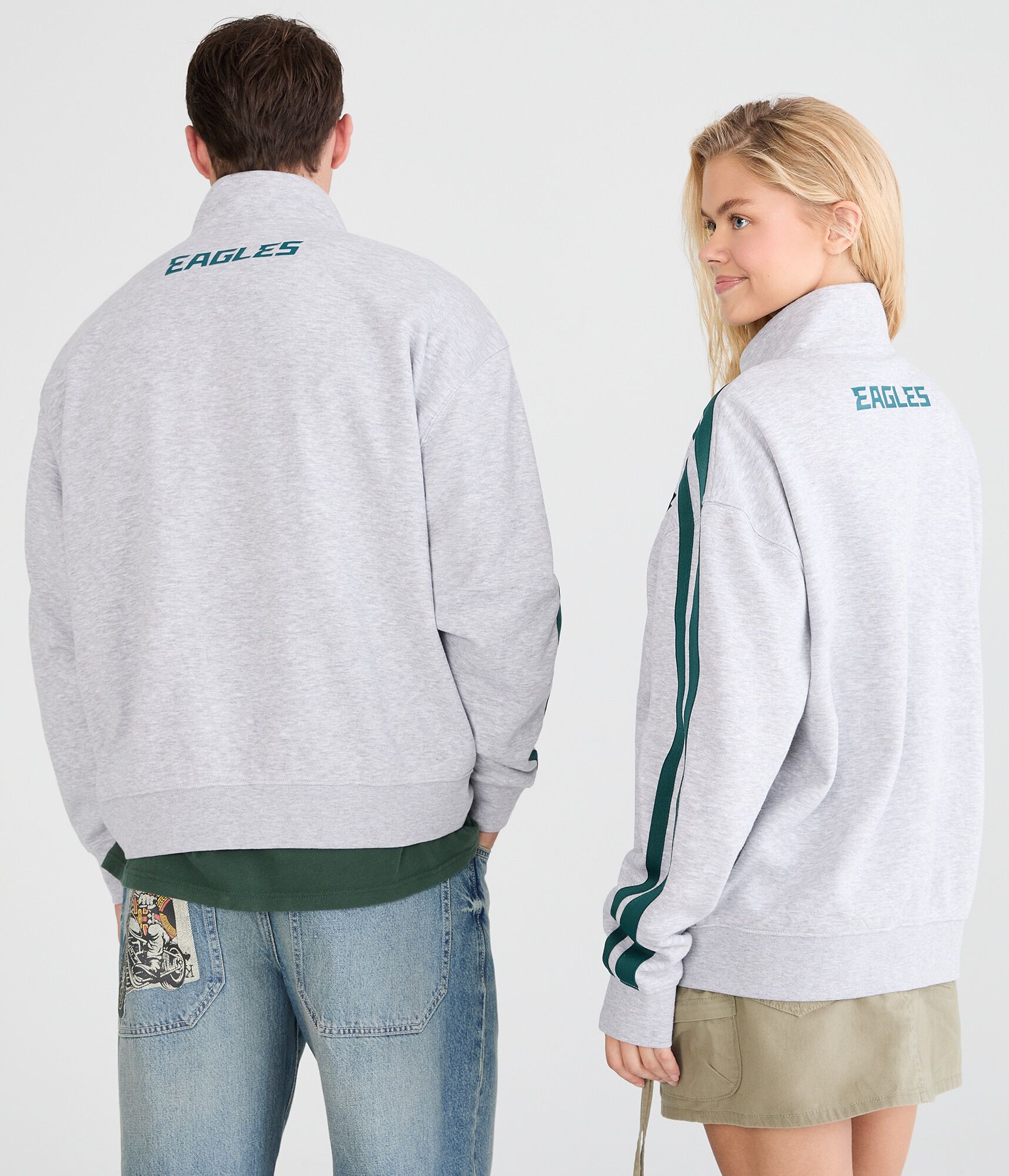 Philadelphia Eagles Fleece Track Jacket