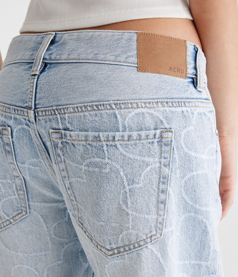 Low-Rise Baggy Wide Leg Hearts Jean Low-Rise Baggy Wide Leg Hearts Jean