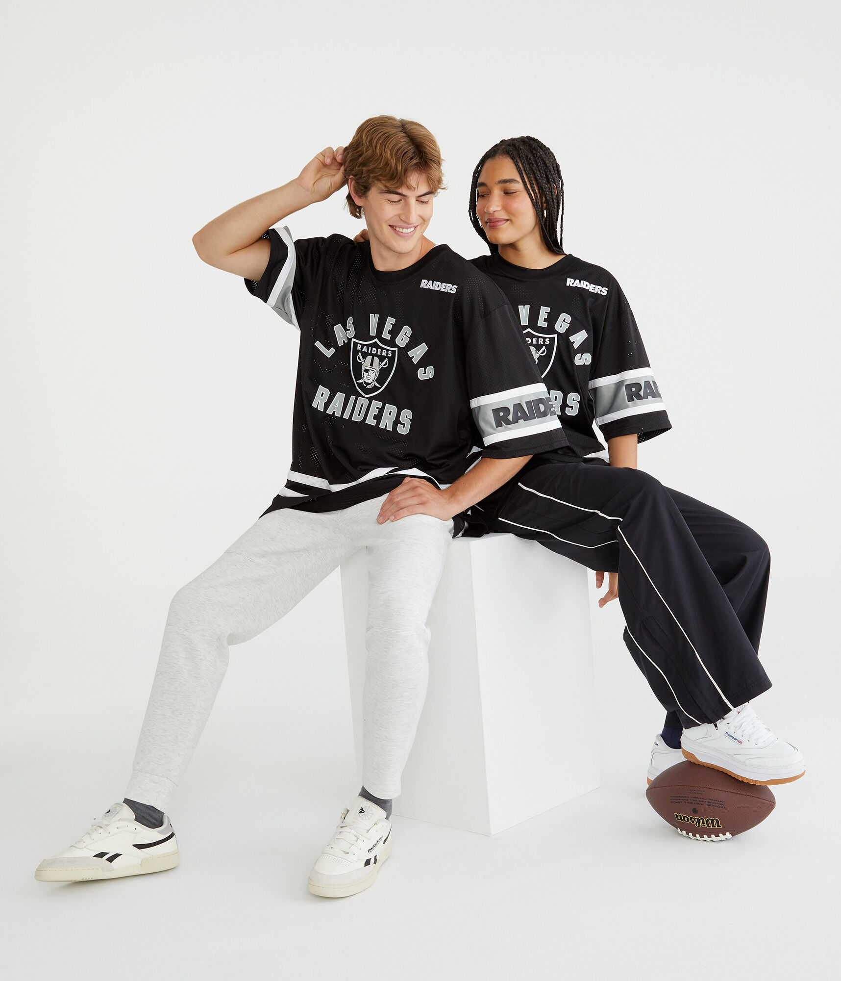 Las Vegas Raiders Mesh Top