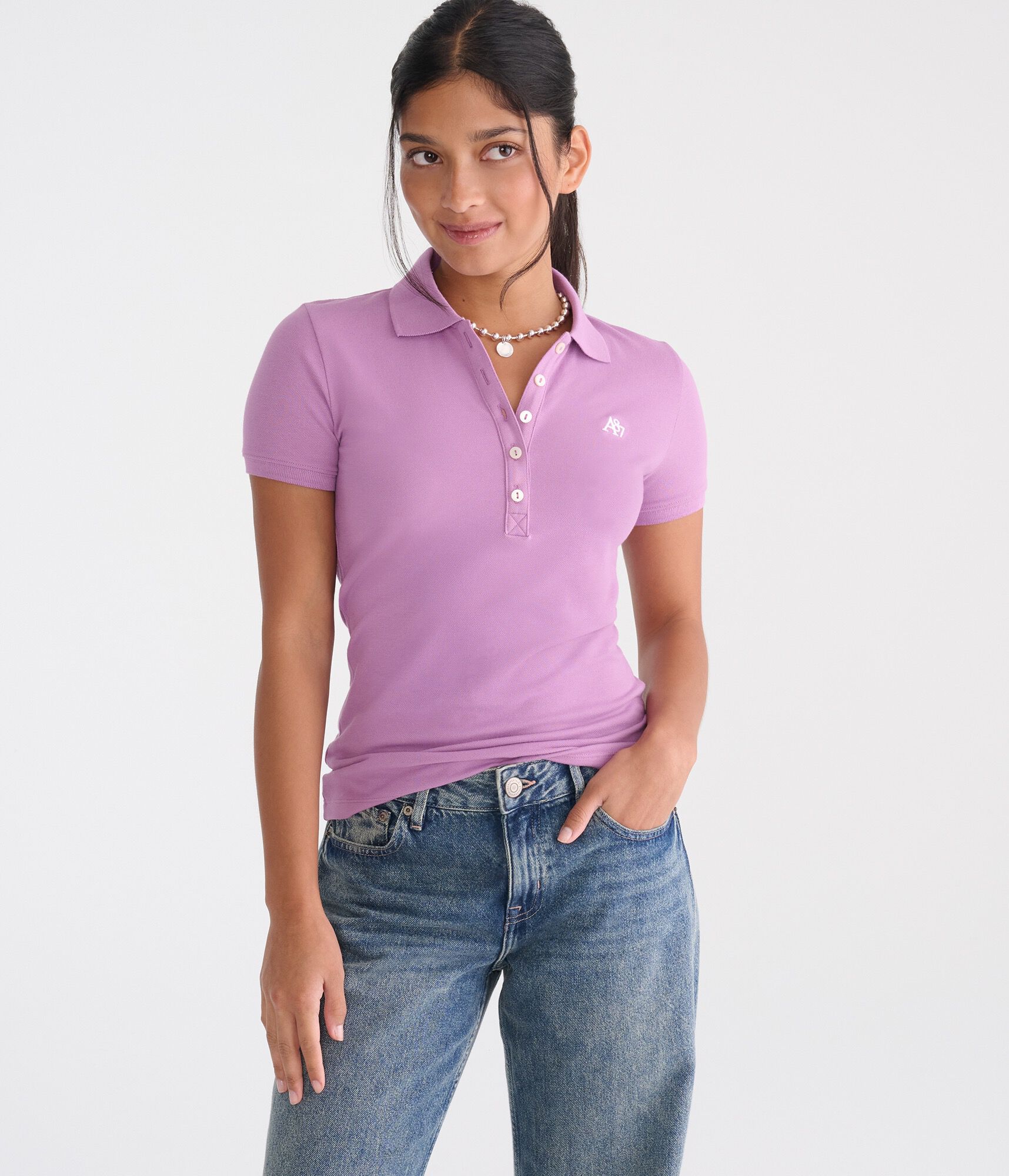 Image of A87 Pique Polo