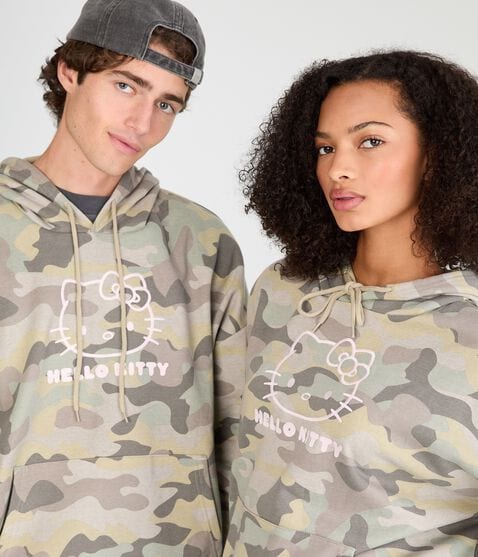 Hello Kitty | Aero Camo Pullover Hoodie Hello Kitty | Aero Camo Pullover Hoodie