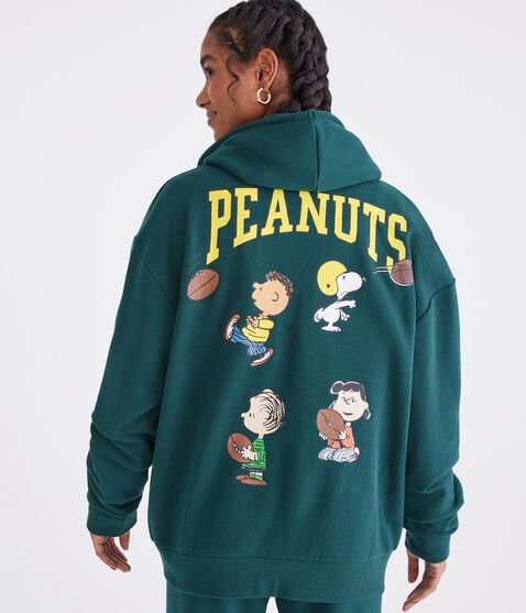 Peanuts® | Aéropostale Football Friends Full-Zip Hoodie